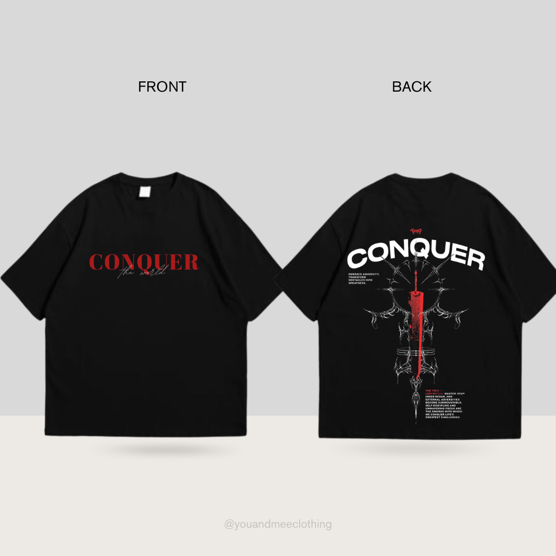 Conquer The Soul Oversized Tee